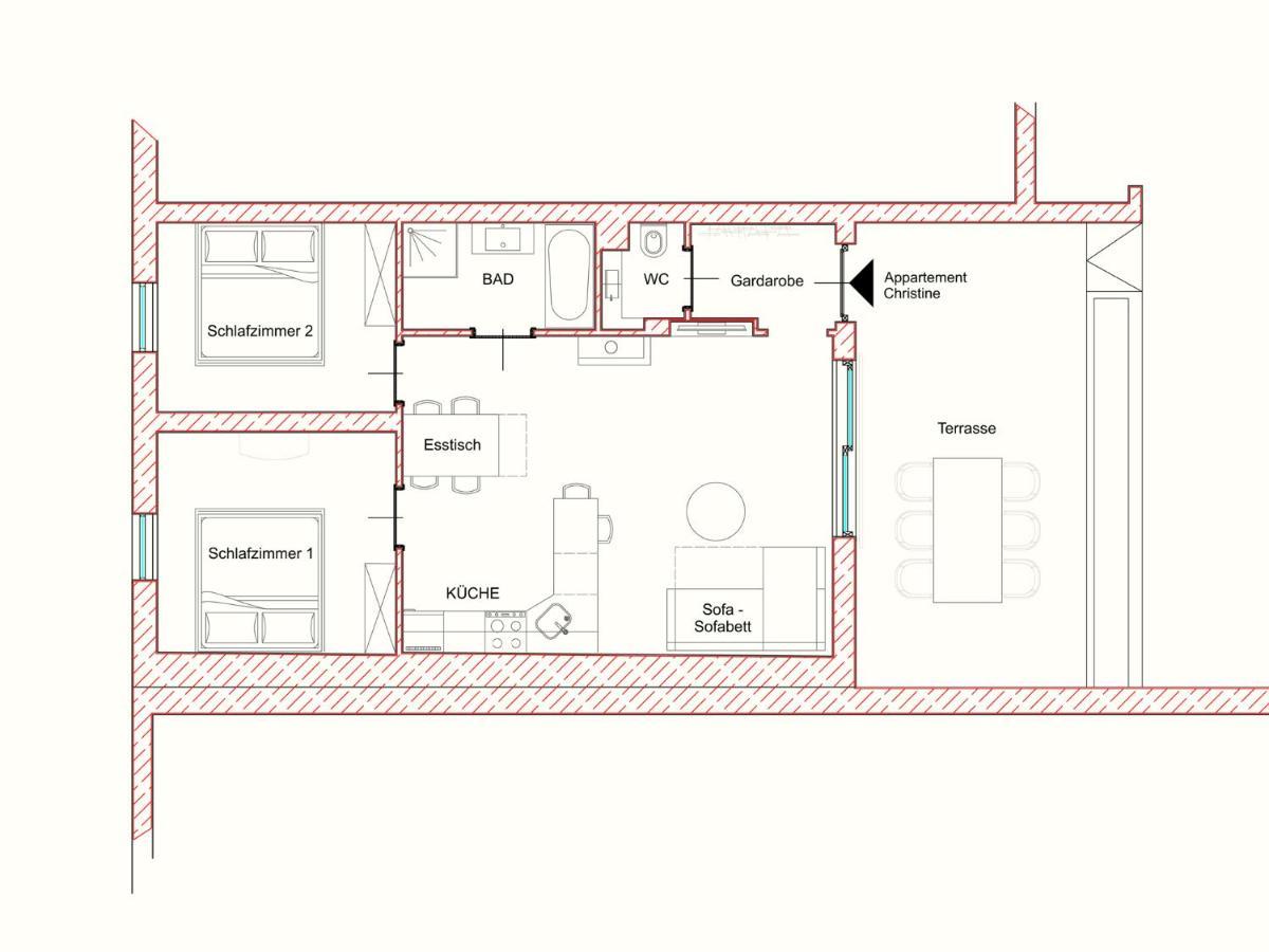 Pannonia Appartements นอยซีเดิลอัมเซ ภายนอก รูปภาพ