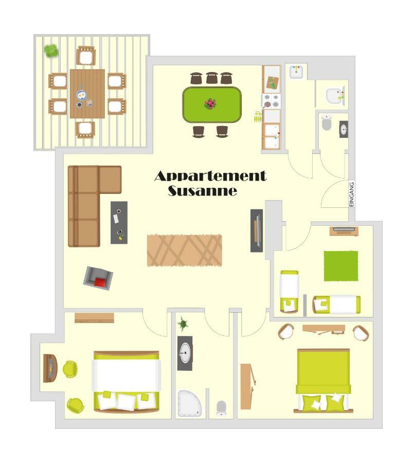 Pannonia Appartements นอยซีเดิลอัมเซ ภายนอก รูปภาพ